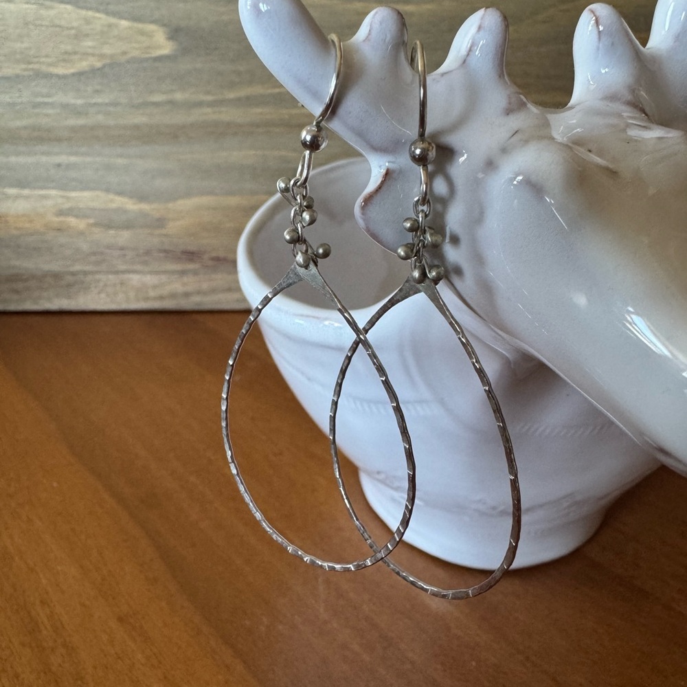 Sundance Handcrafted Elevated Teardrop Earrings - image 3